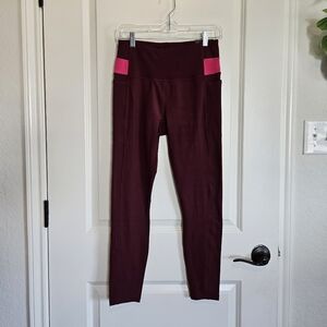 NWT Champion Maroon Burgundry Red 7/8 Women's Size Medium